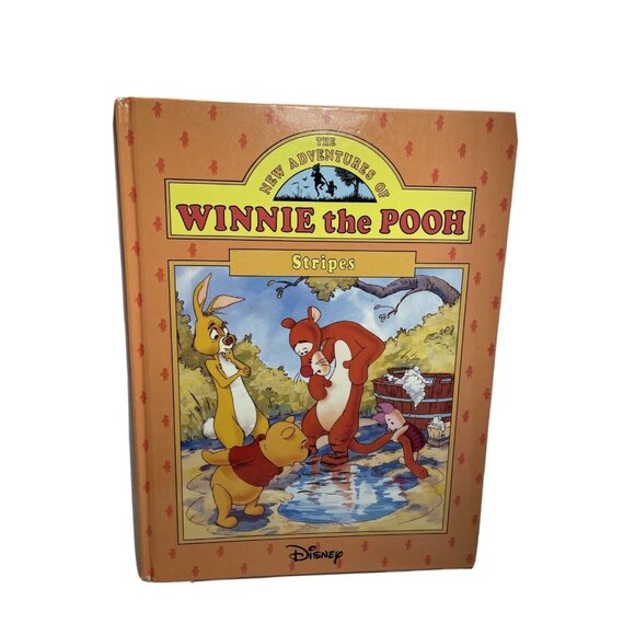Disney's The New Adventures of Winnie the Pooh: Stripes Large Hardcover Kid Book - Picture 1 of 10